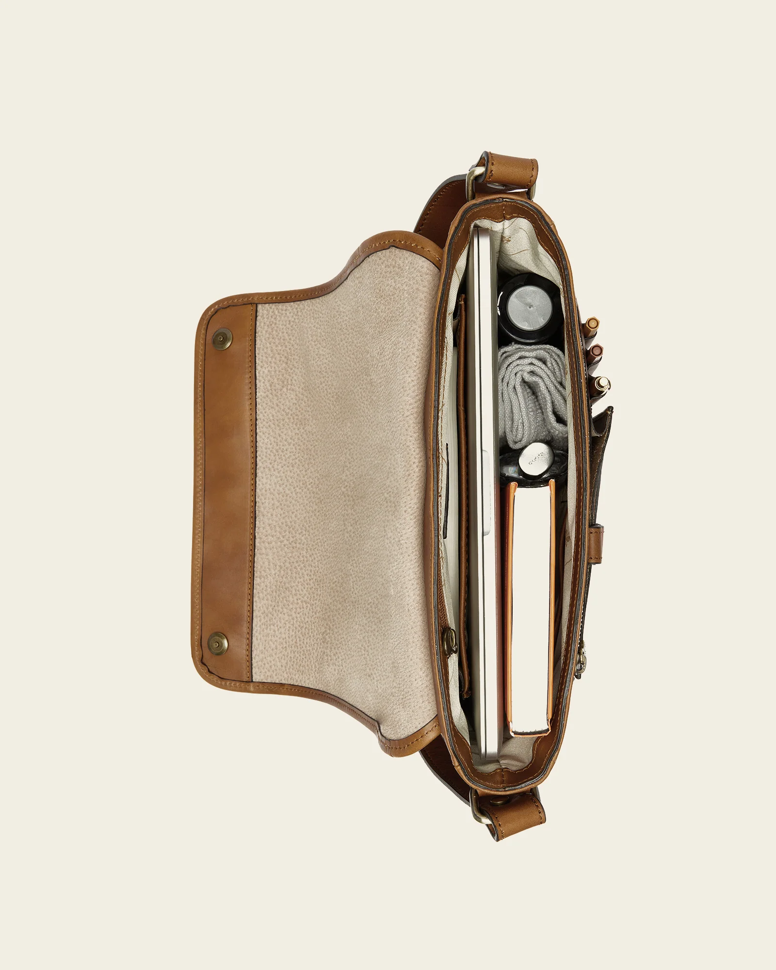 Aurelian Burned - 14" Leather Messenger - Image 9