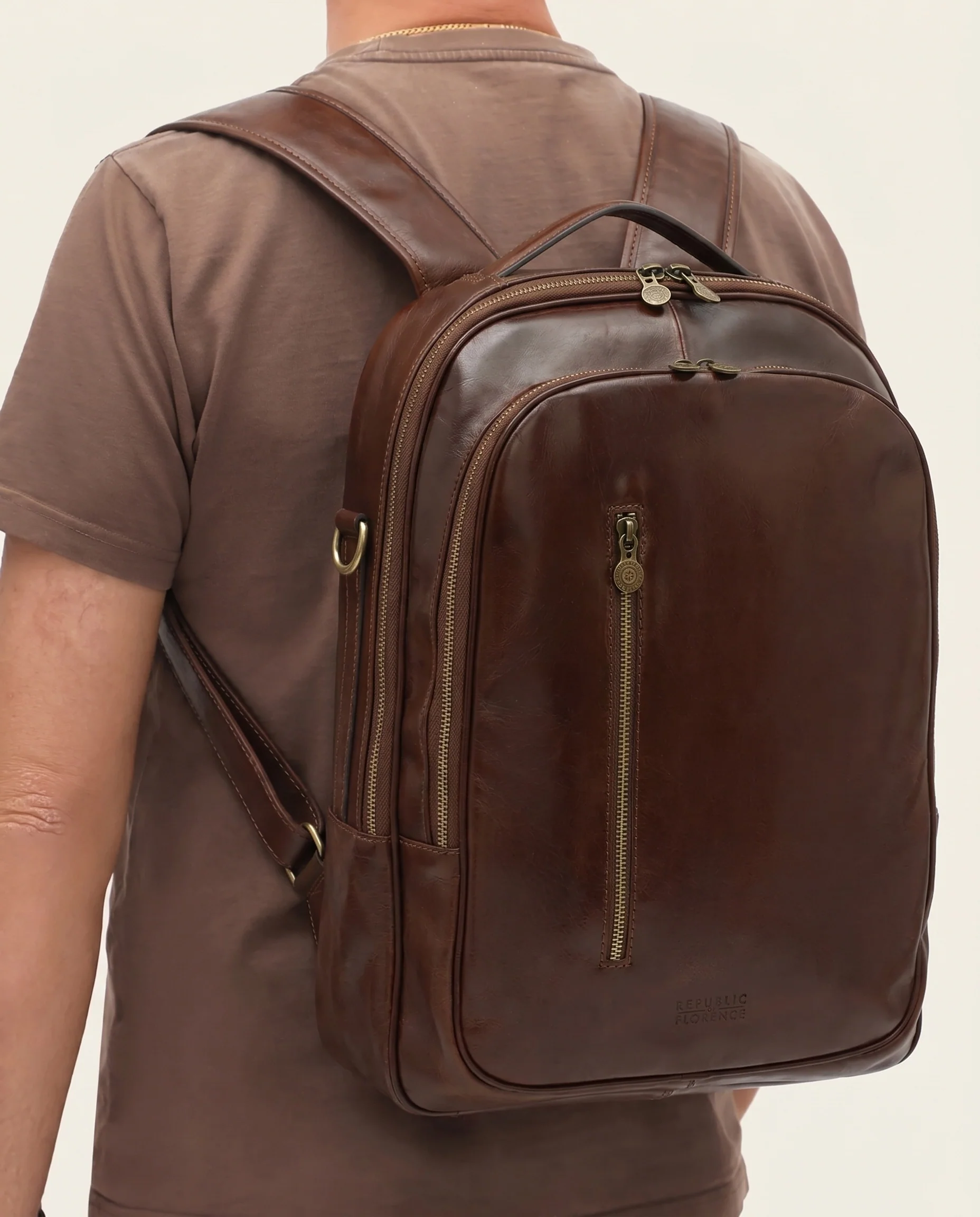 Belfast Terra - Leather Backpack - Image 9