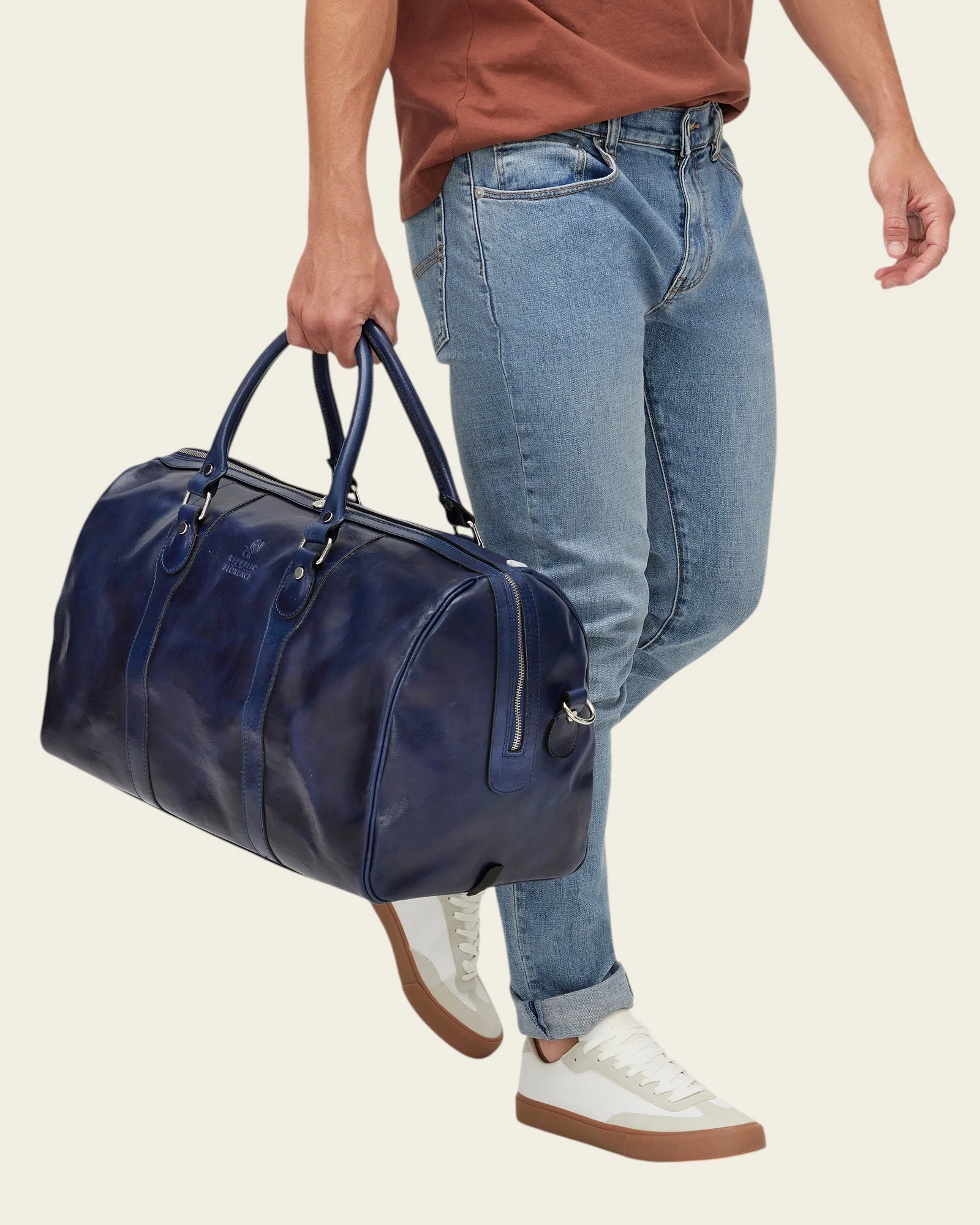 Beltrami Royal - Leather Weekender Bag - Image 3