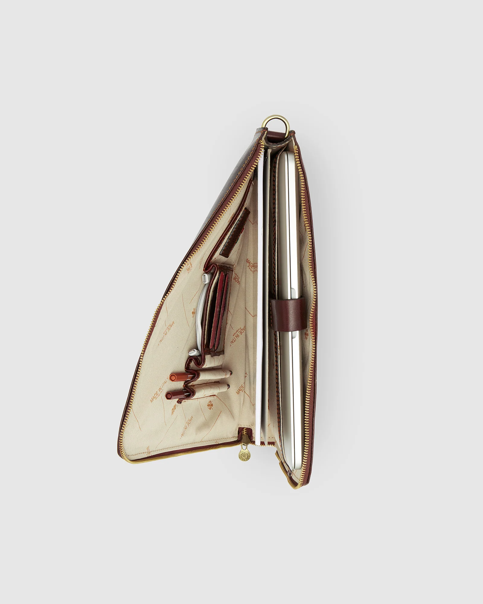 Charta Terra - Leather Document Holder 13" Laptop - Image 7