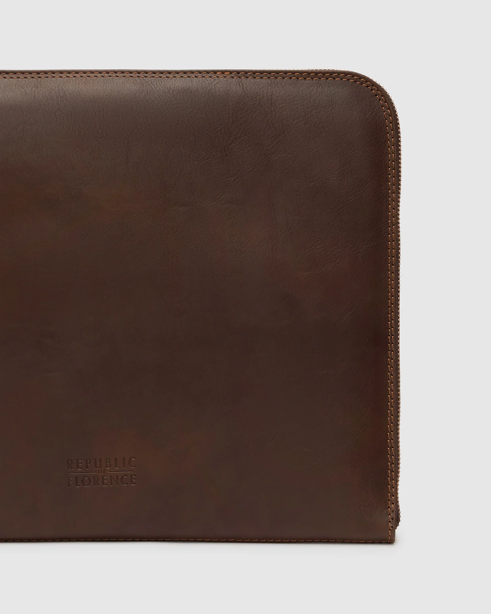 Charta Terra - Leather Document Holder 13" Laptop - Image 8