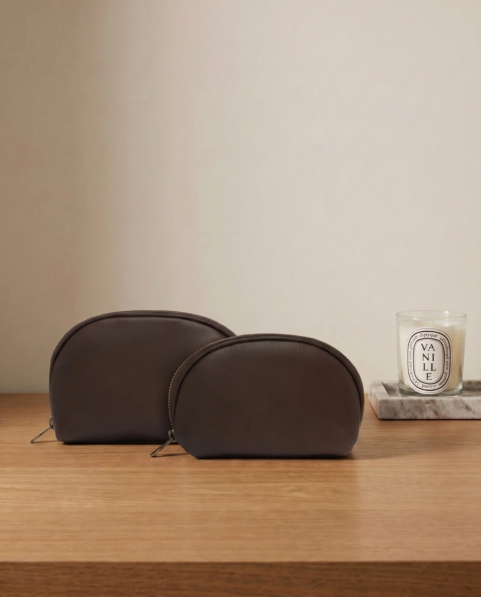 Duo Espresso - Leather Pouch Set - Image 7