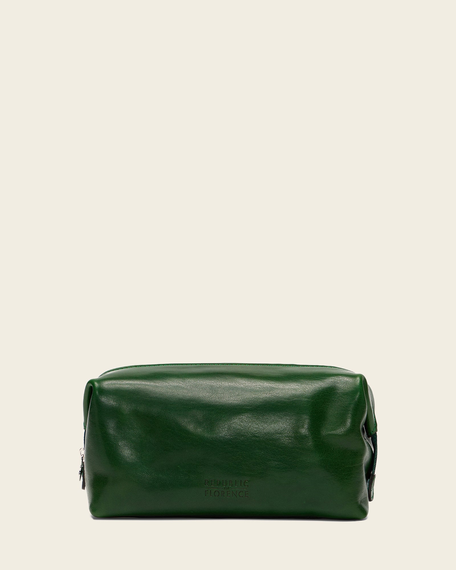 Grand Dopp Kit Forest - Leather Toiletry Bag