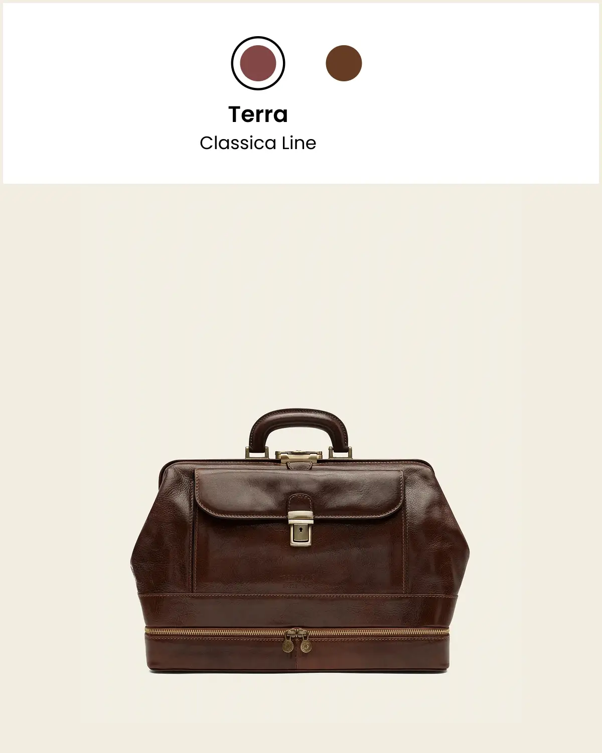 Hippocrates Terra - Leather Doctor Bag - Image 10