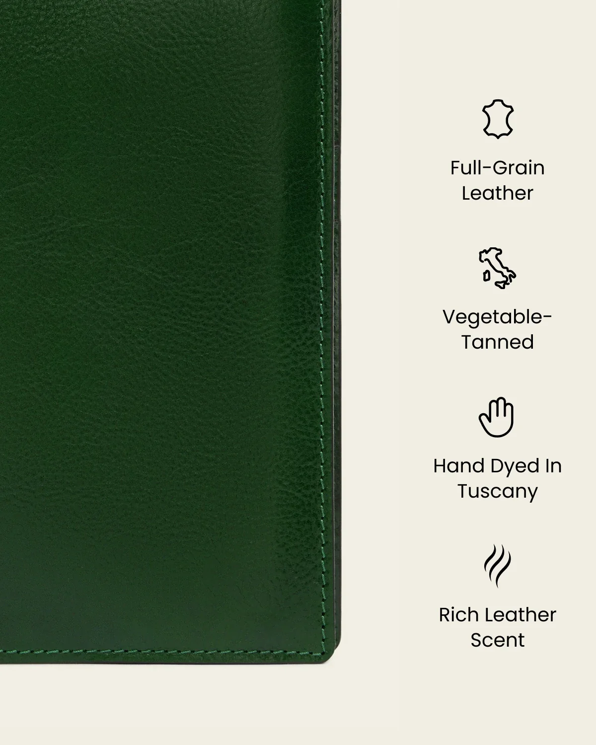 Journal A5 Forest - Leather Notebook - Image 10
