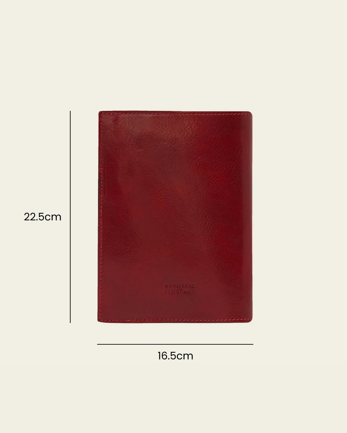 Journal A5 Rosso - Leather Notebook - Image 8