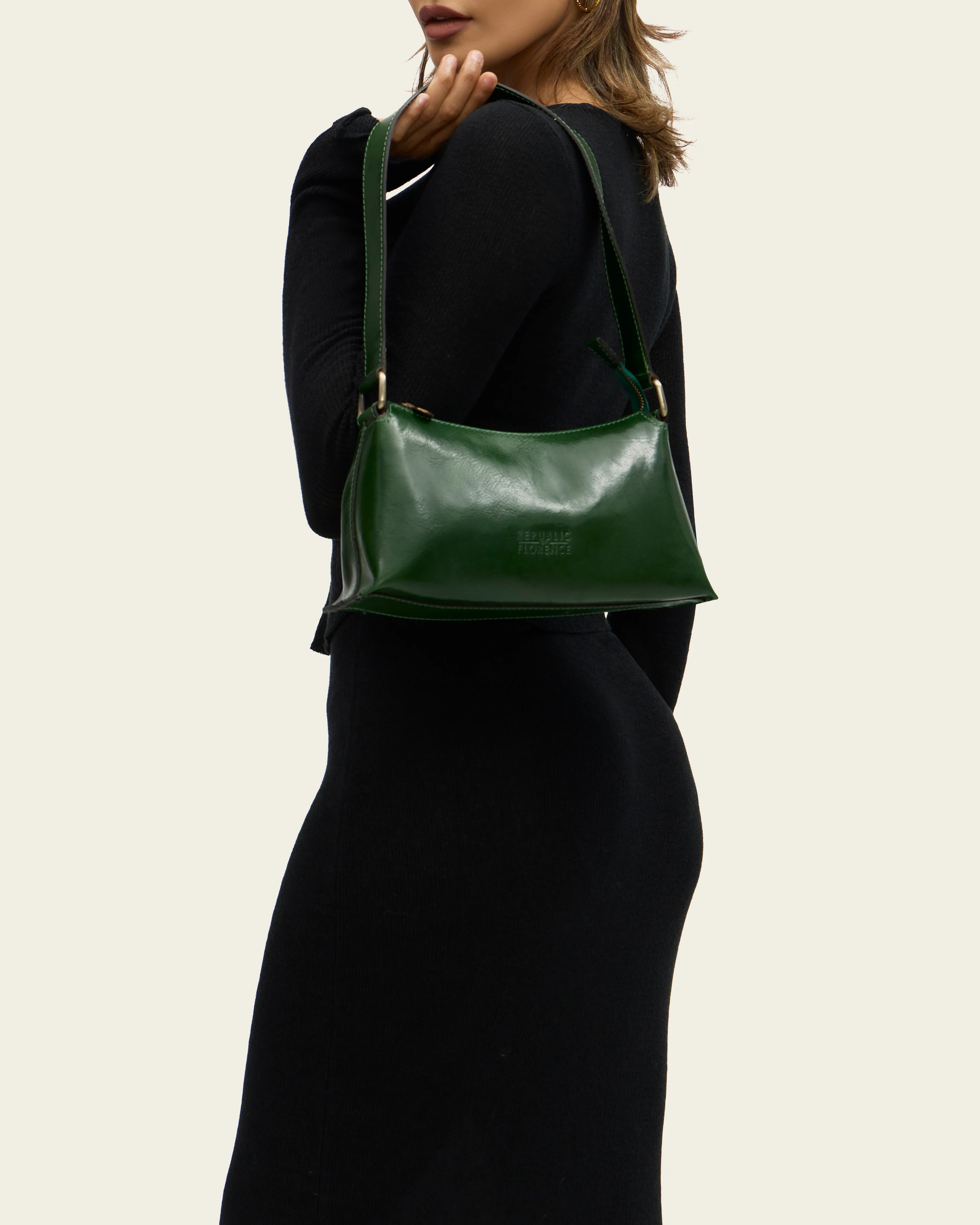 Laura Forest - Leather Shoulder Bag - Image 3