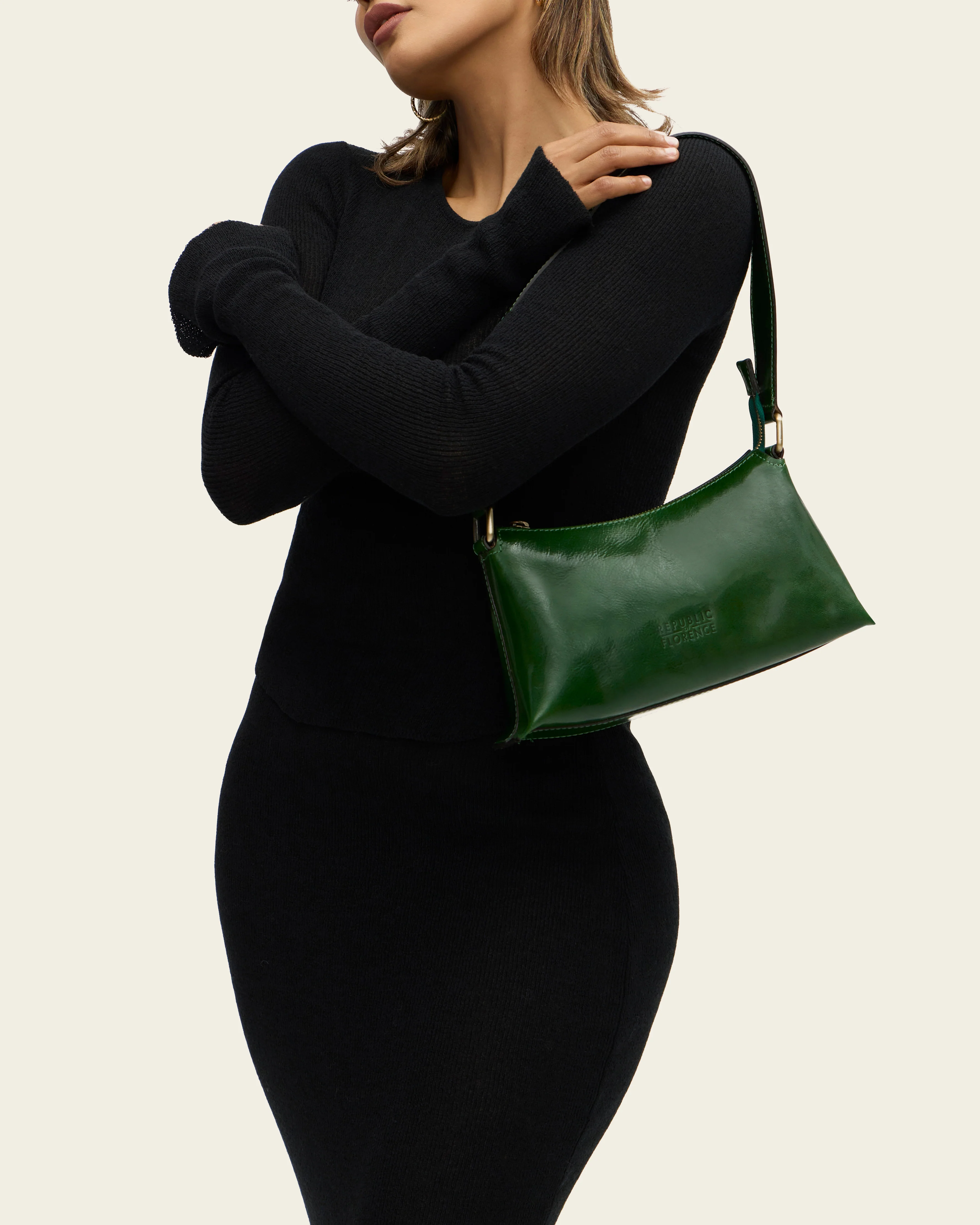 Laura Forest - Leather Shoulder Bag - Image 4