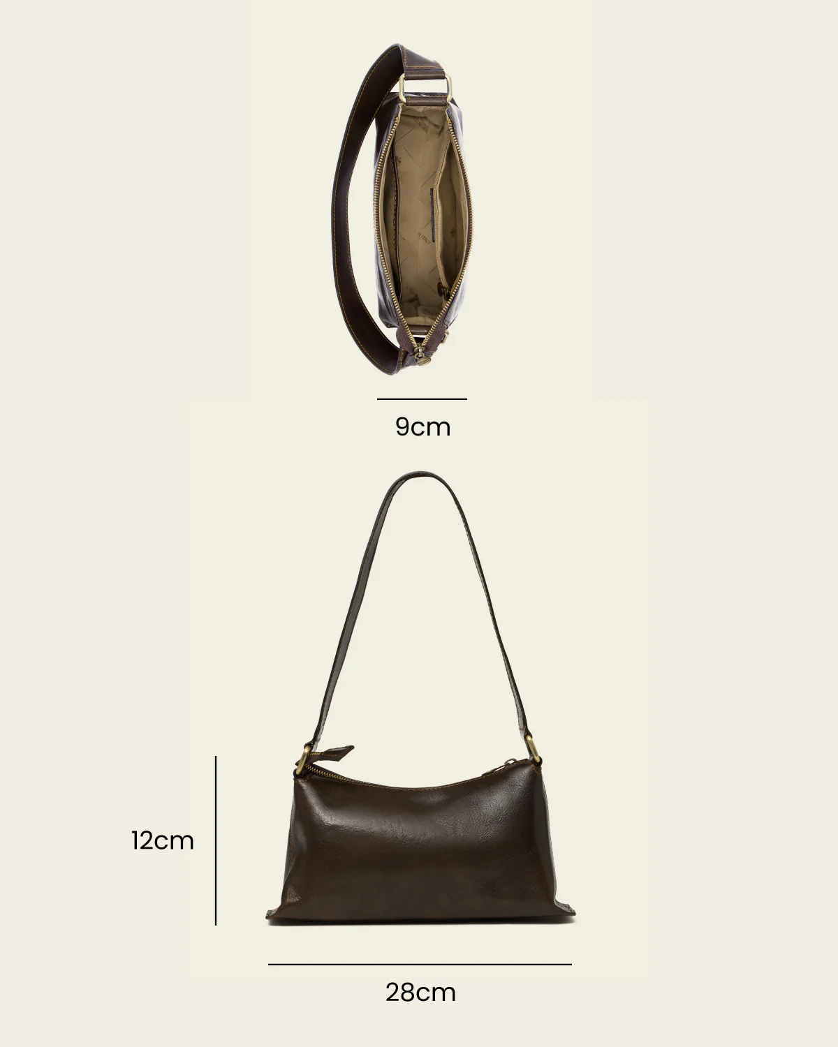 Laura Moro - Leather Shoulder Bag - Image 7