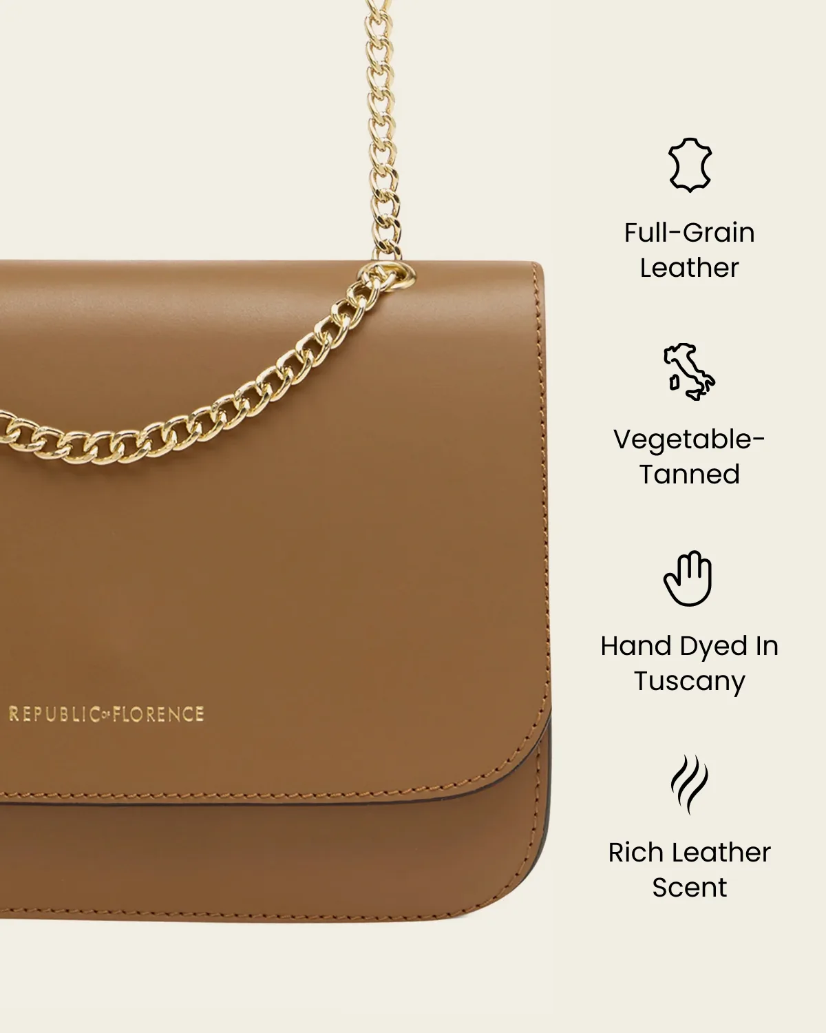 Linda Camel - Crossbody - Image 8