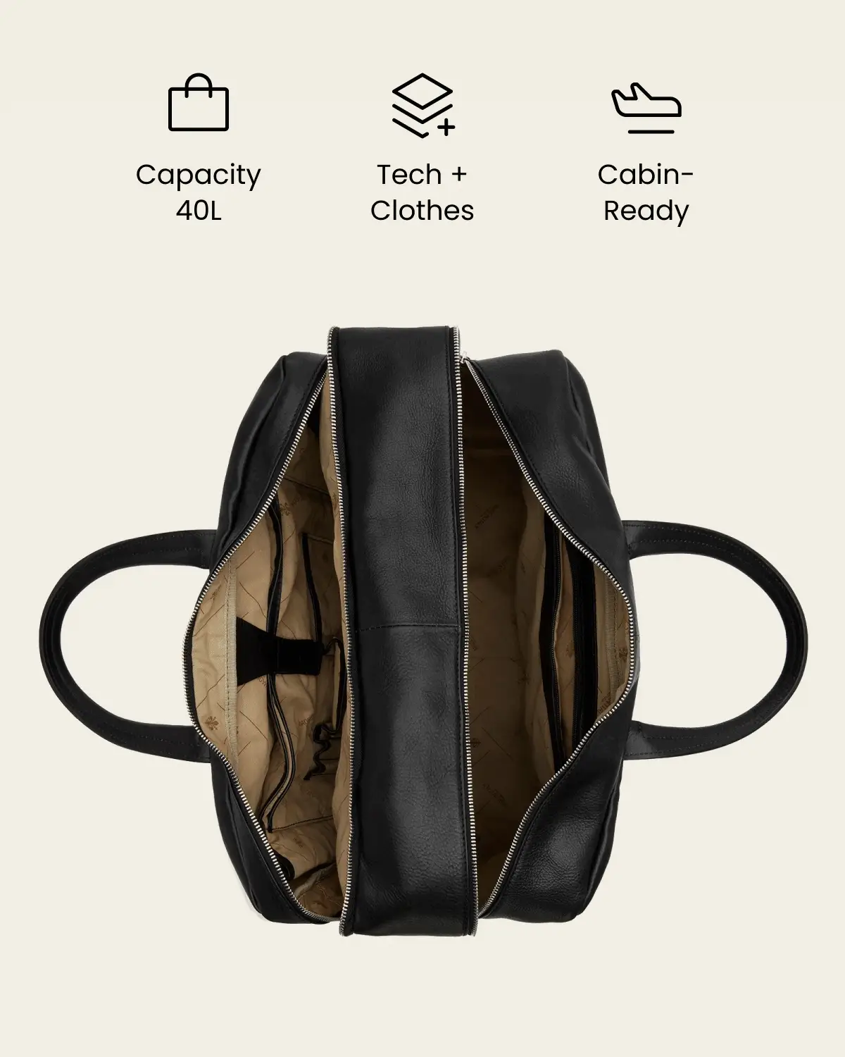 Magellan Ink - Leather Tech Weekender - Image 2