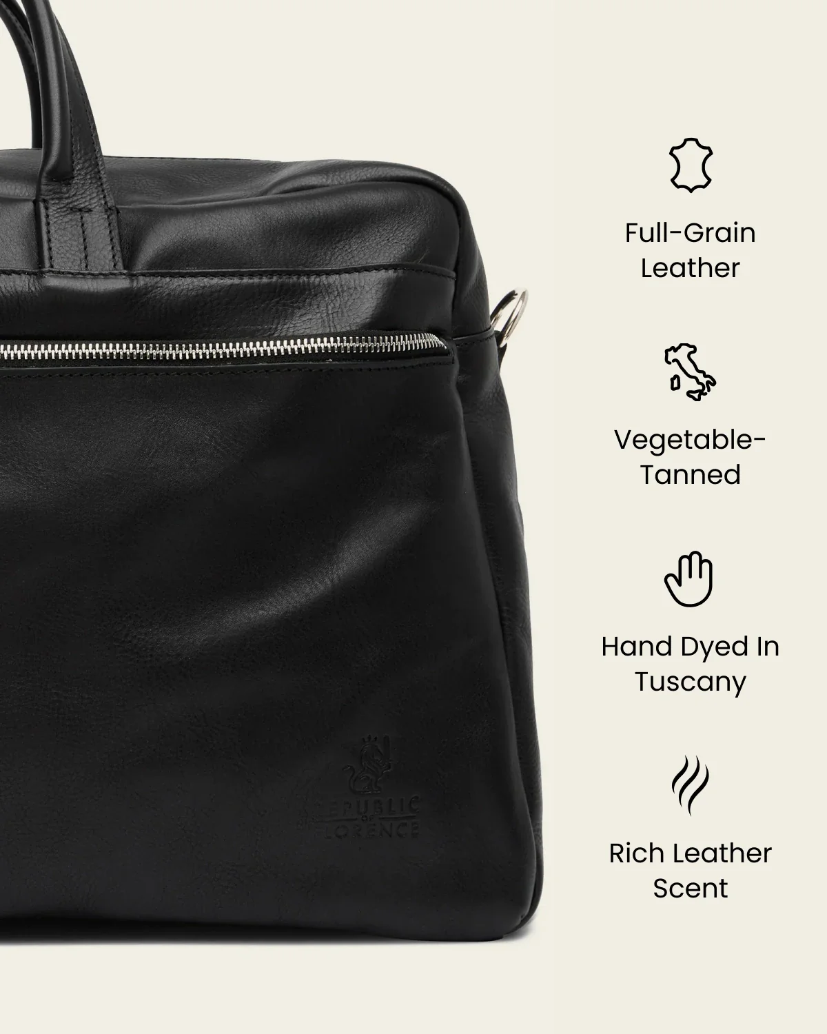 Magellan Ink - Leather Tech Weekender - Image 9