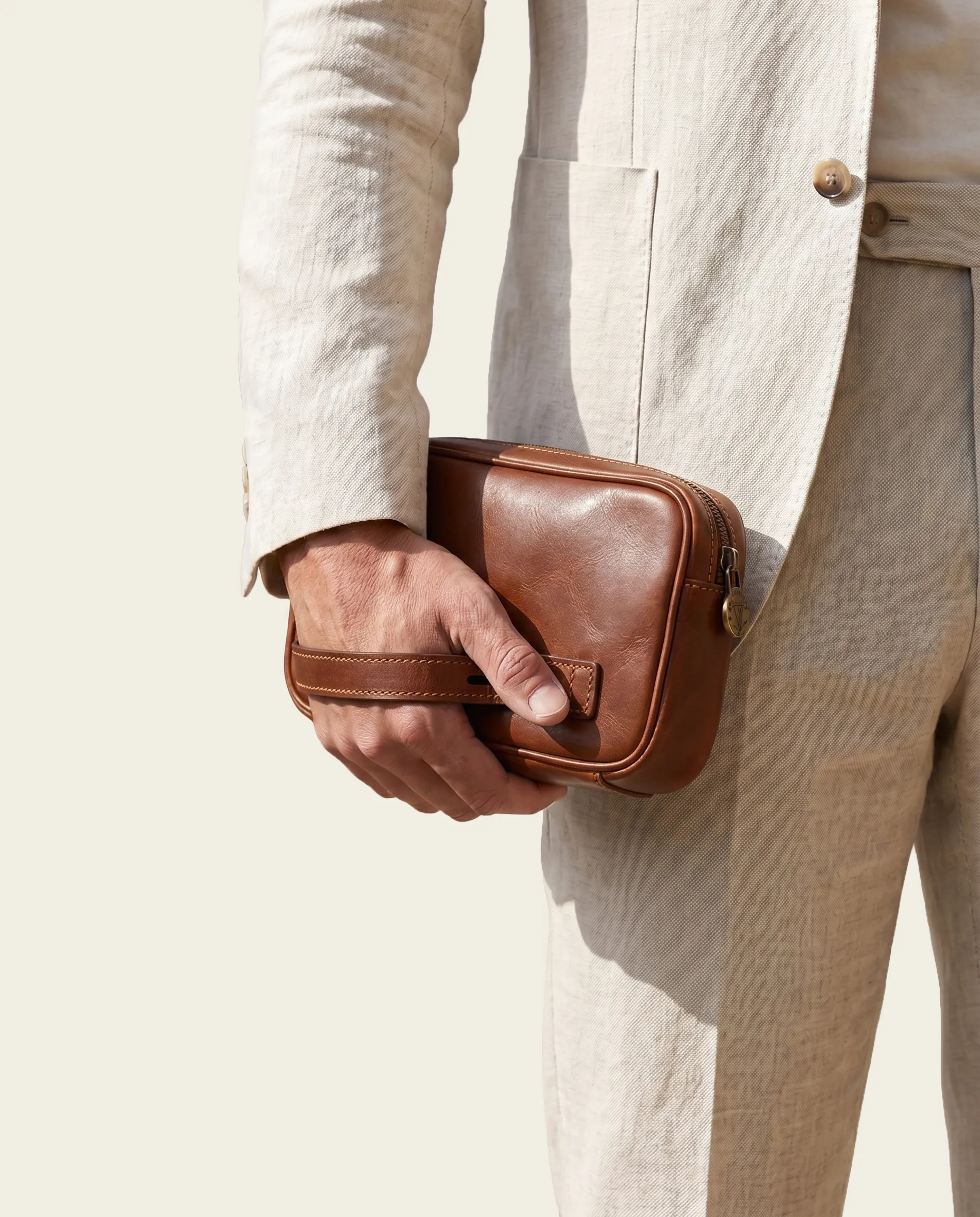 Marcus Earth - Leather Carry Pouch - Image 4