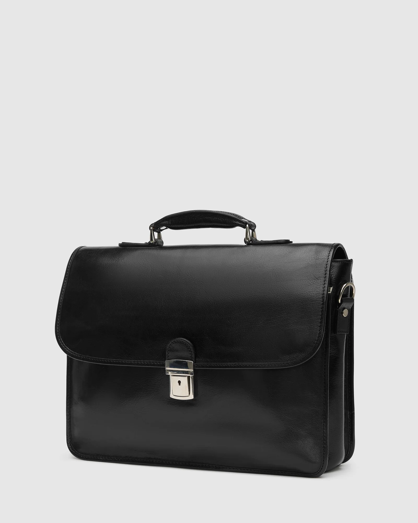 Milan Jet - Leather Work Briefcase - Image 6