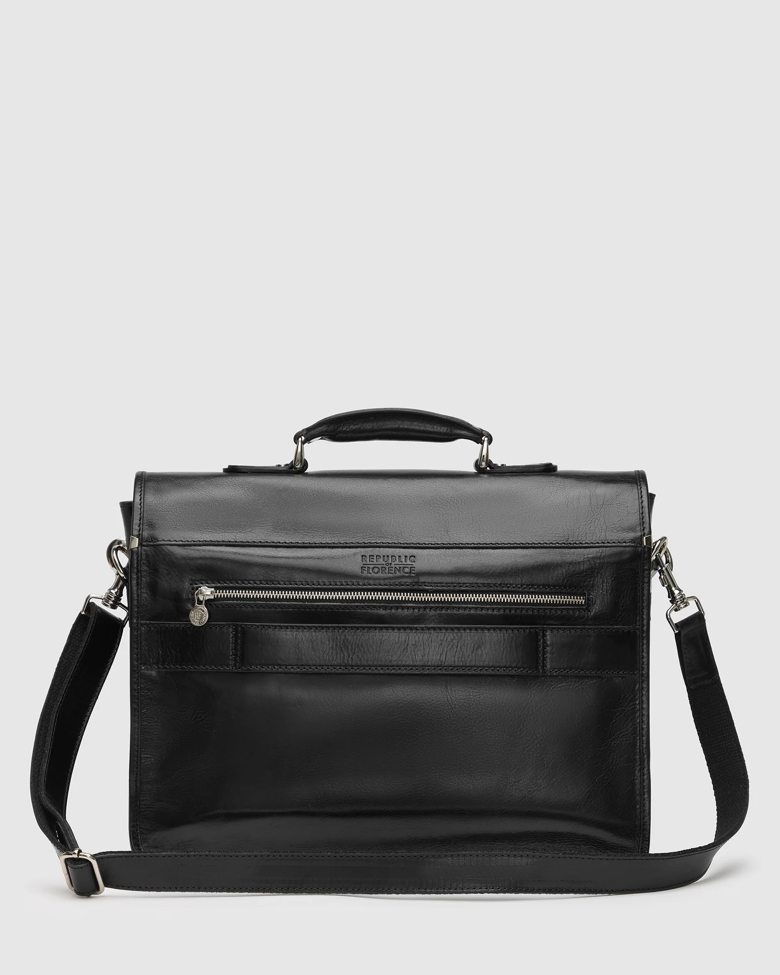 Milan Jet - Leather Work Briefcase - Image 8