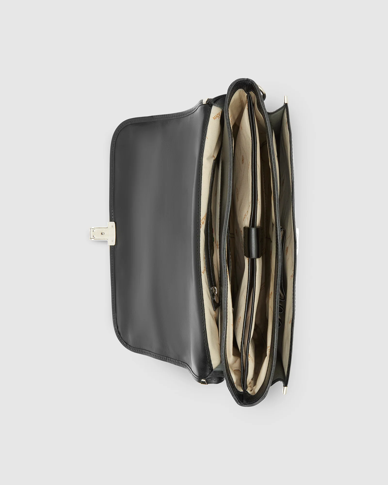 Milan Jet - Leather Work Briefcase - Image 9
