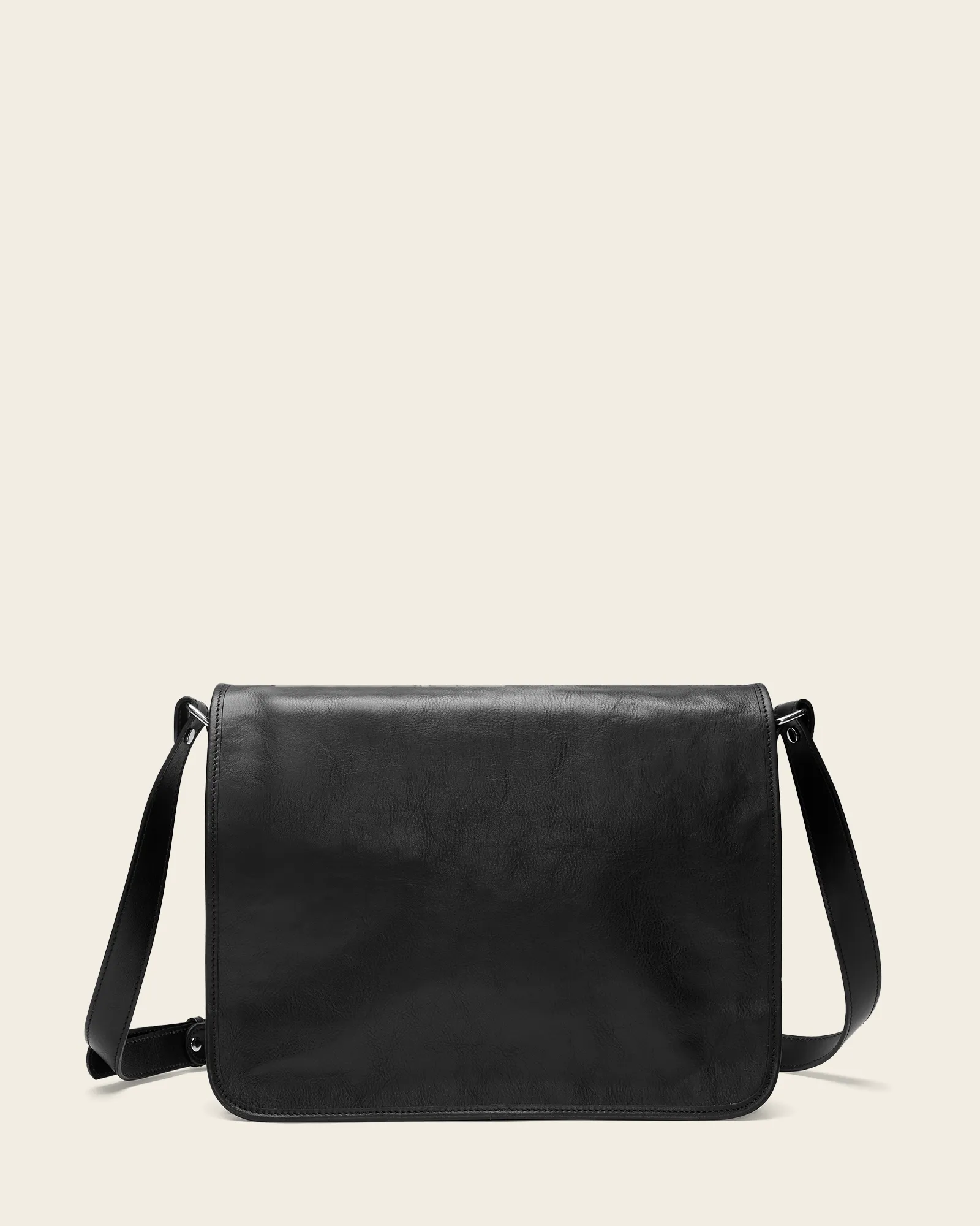 Nero Ink - 15" Leather Messenger Bag