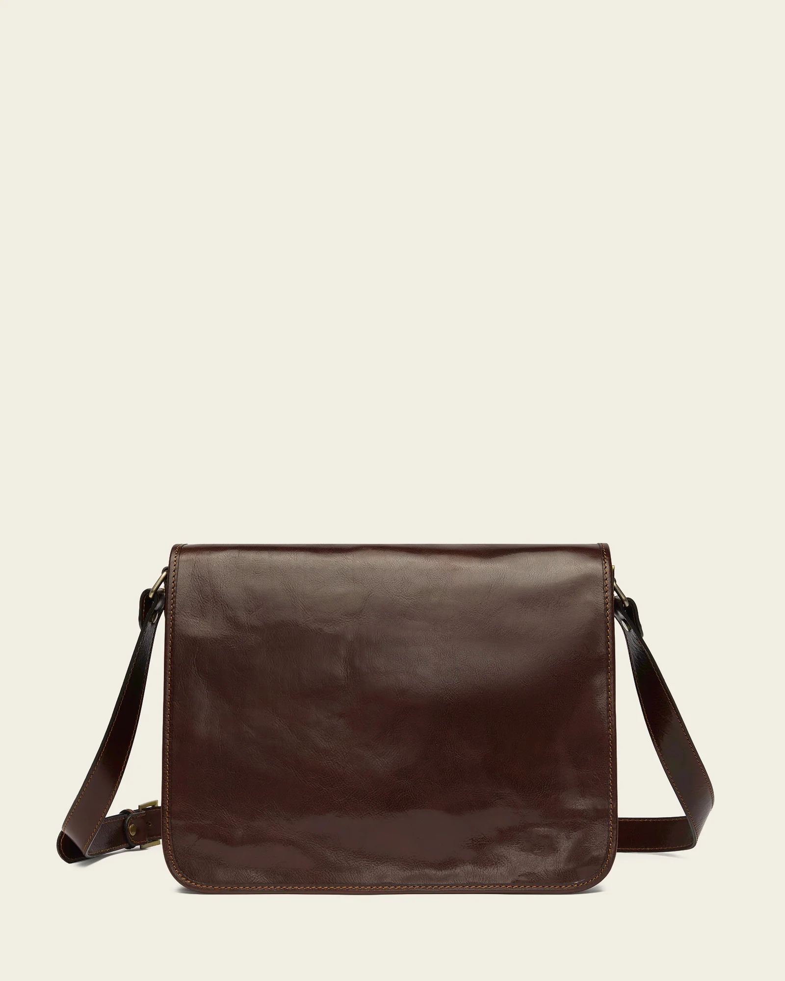 Nero Terra - 15" Leather Messenger Bag