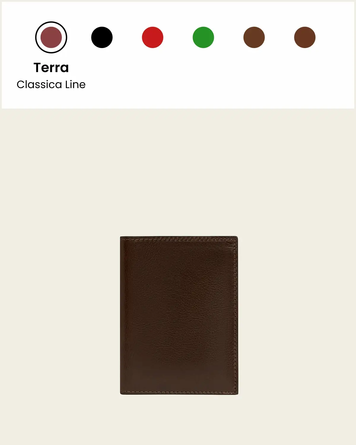 Passport Rosso - Leather Passport Cover - Image 10