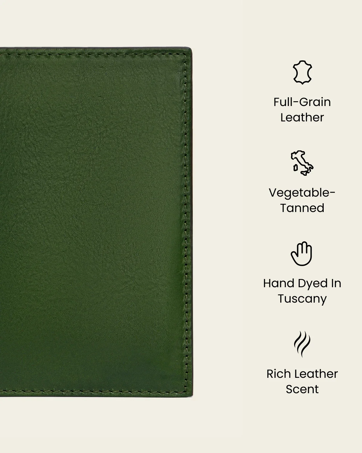 Passport Forest - Leather Passport Cover - Image 9