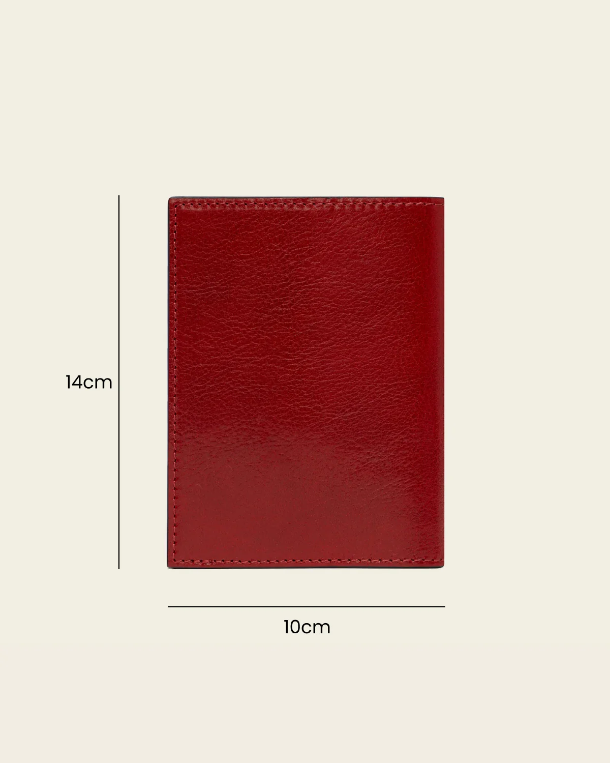 Passport Rosso - Leather Passport Cover - Image 8