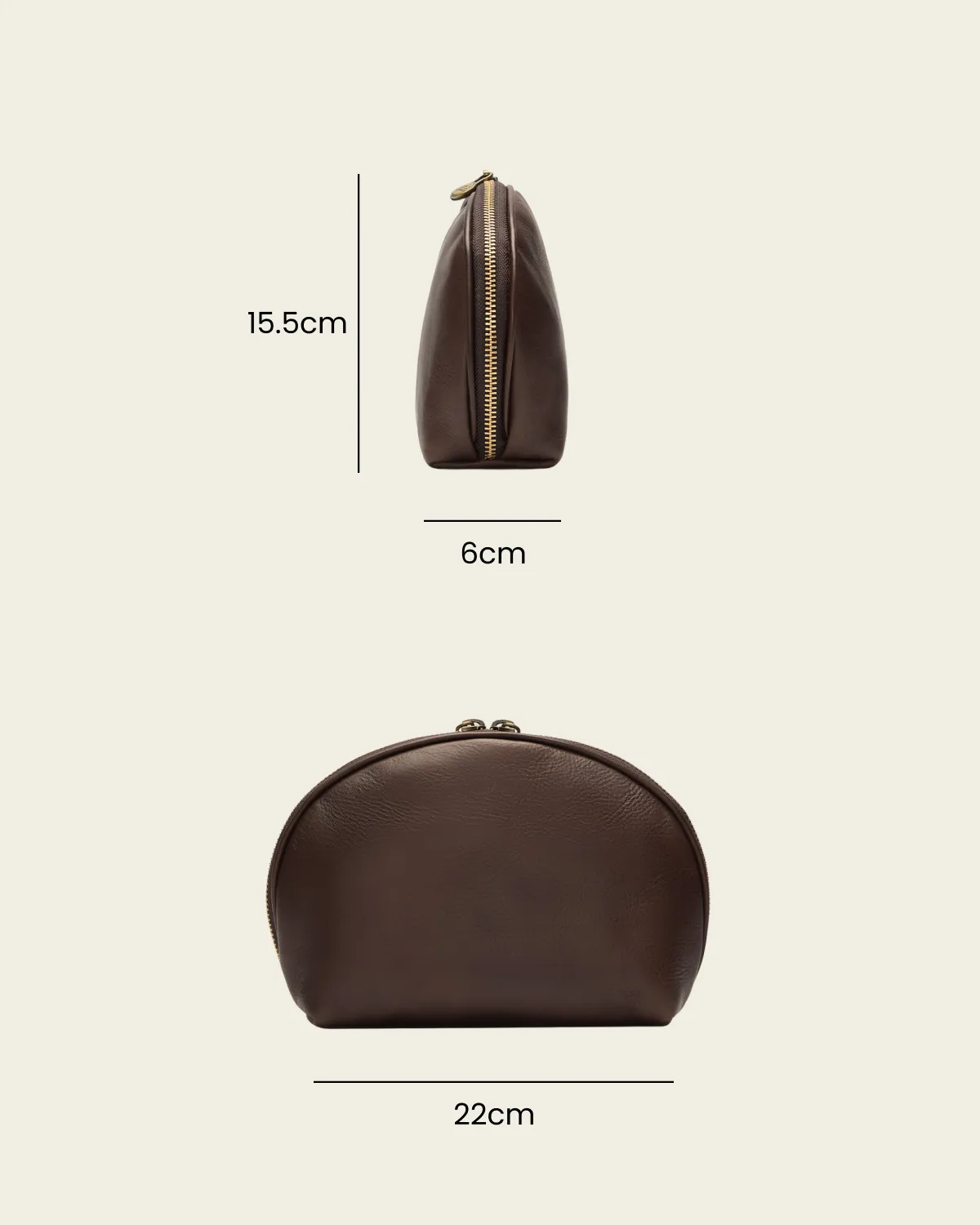 Porter Espresso - Leather Pouch - Image 7