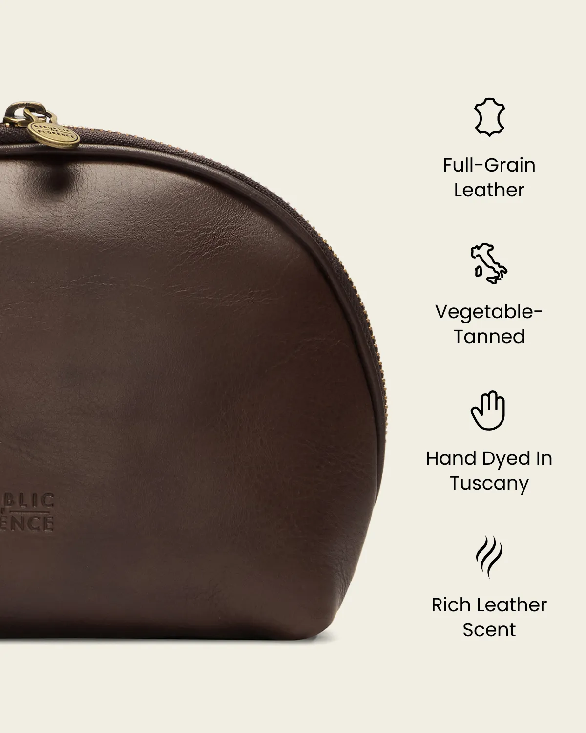 Porter Espresso - Leather Pouch - Image 8