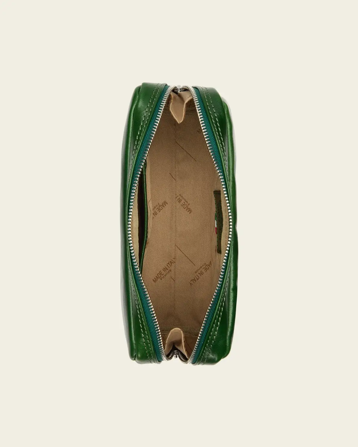 Primo Forest - Leather Toiletry Bag - Image 2