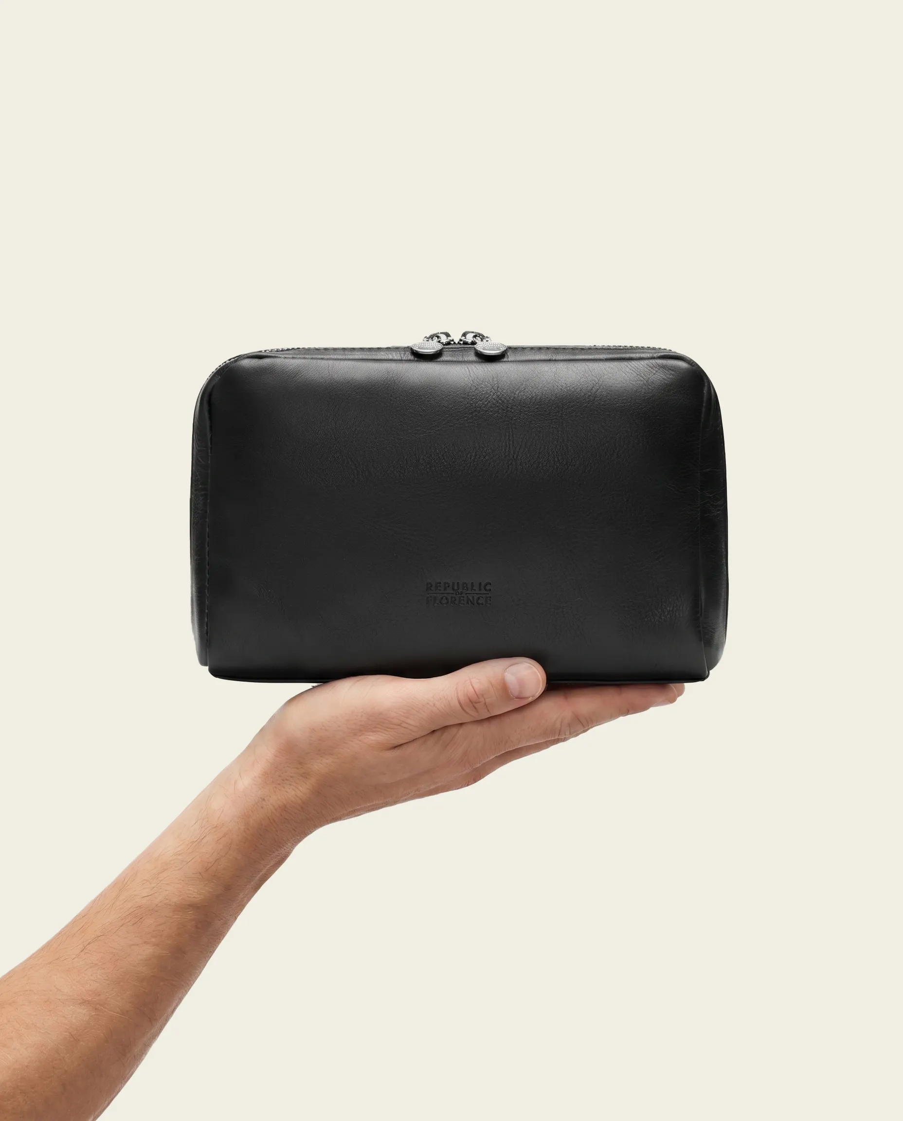 Primo Ink - Leather Toiletry Bag - Image 6
