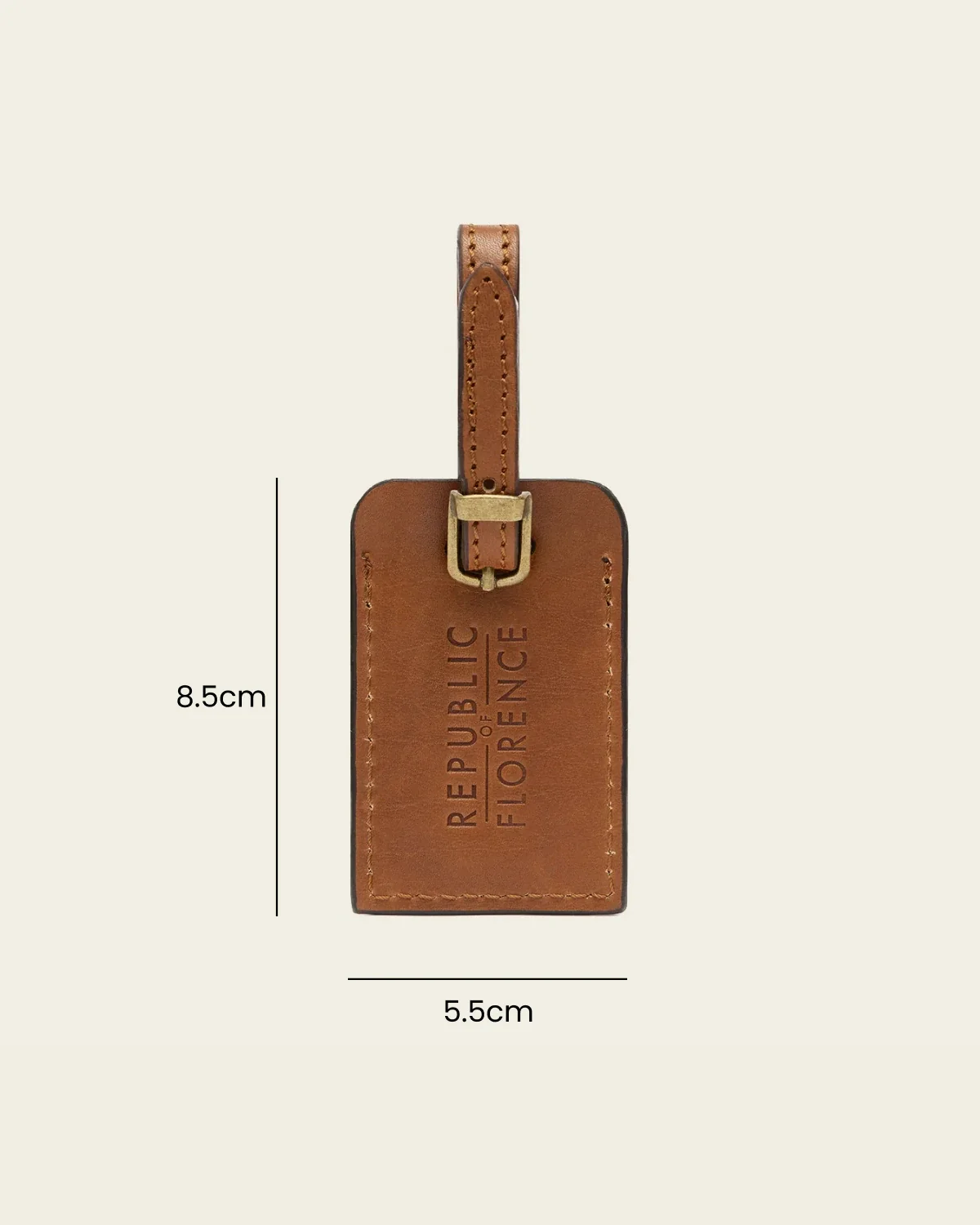 Tag Burned - Leather Travel Tag - Image 8