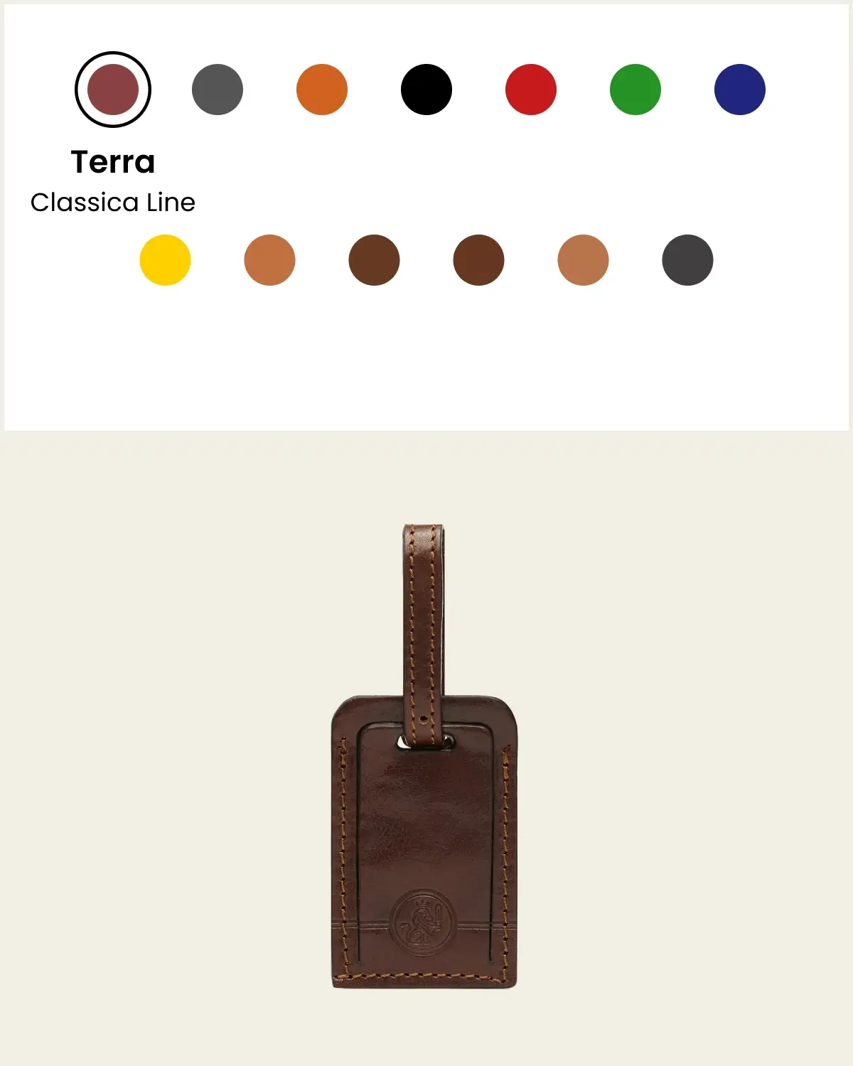 Tag Moro - Leather Travel Tag - Image 10