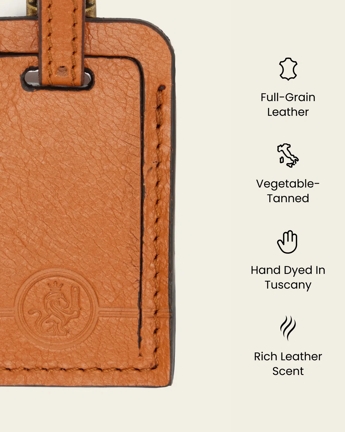 Tag Cuoio - Leather Travel Tag - Image 9