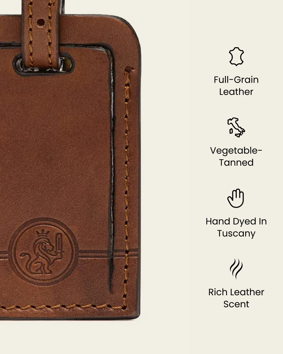 Tag Earth - Leather Travel Tag - Image 9