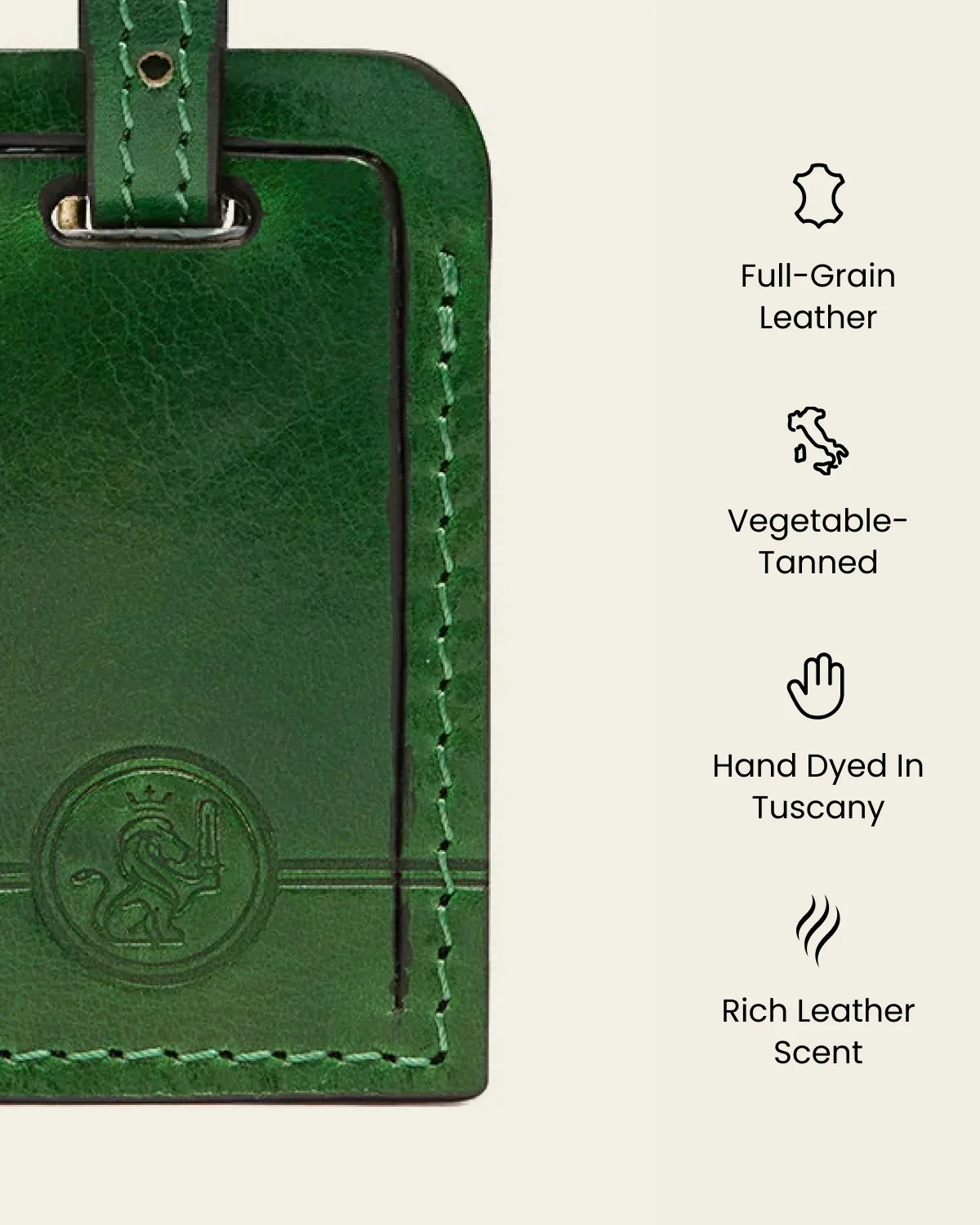Tag Forest - Leather Travel Tag - Image 9