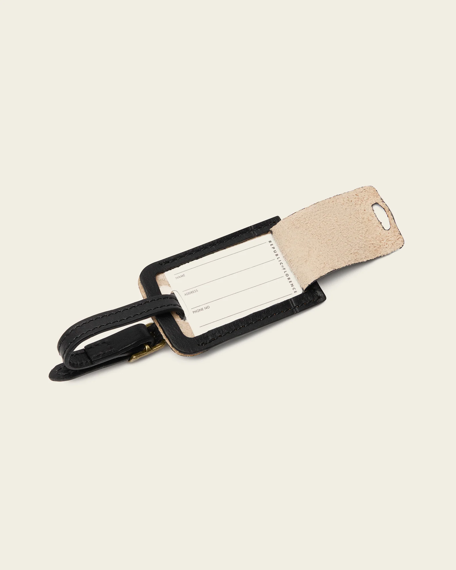 Tag Jet - Leather Travel Tag - Image 3