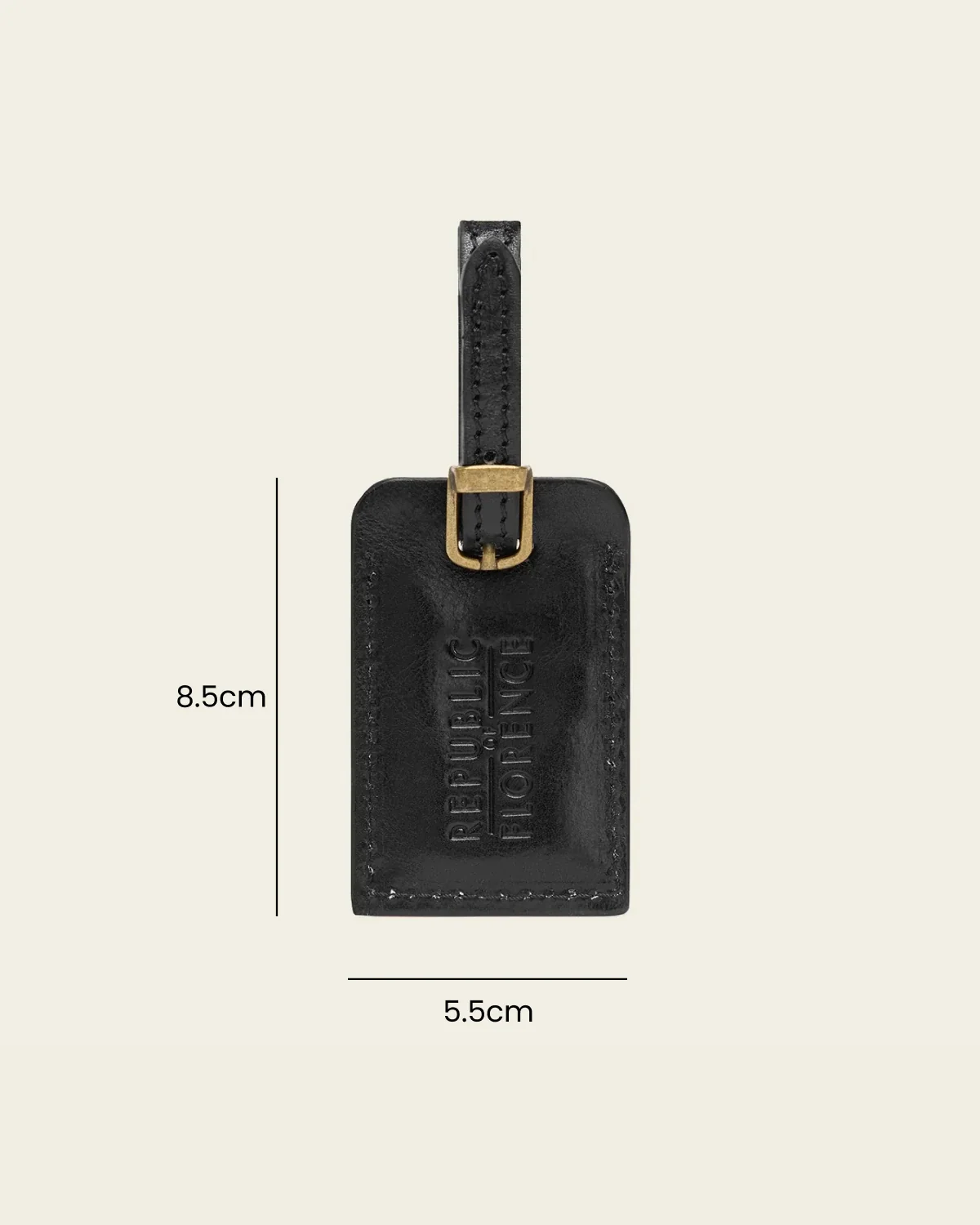 Tag Jet - Leather Travel Tag - Image 8