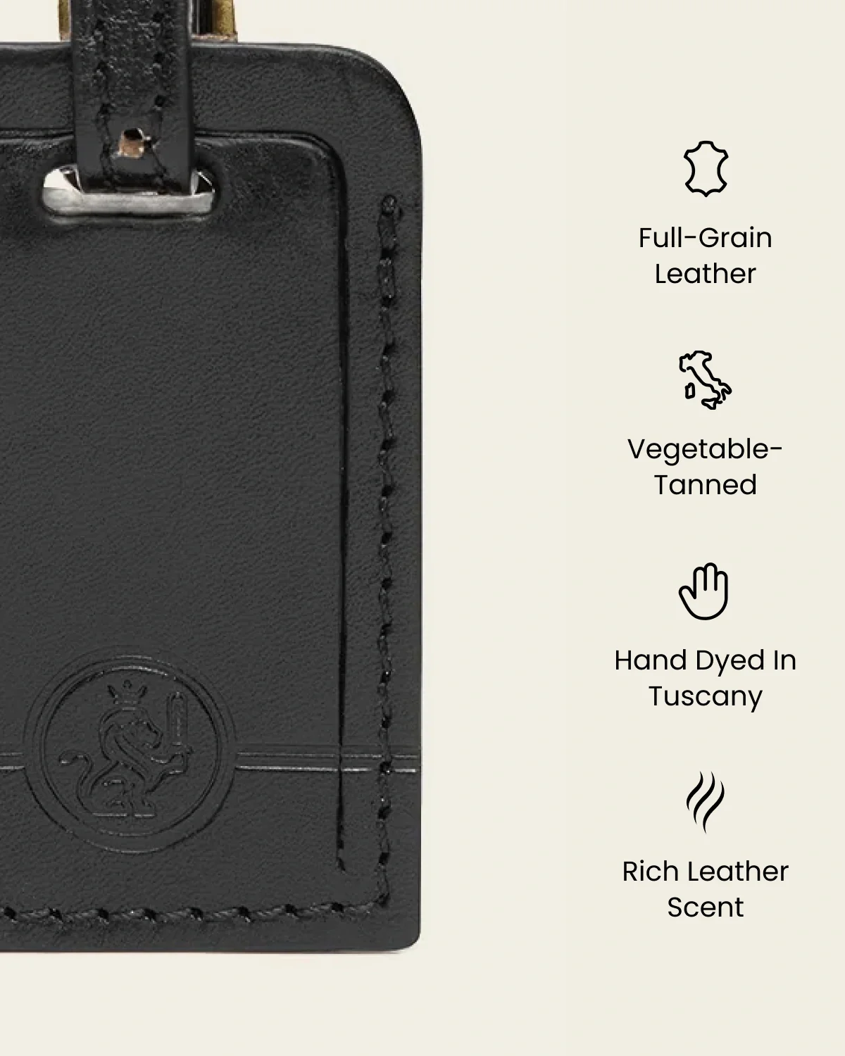 Tag Jet - Leather Travel Tag - Image 9