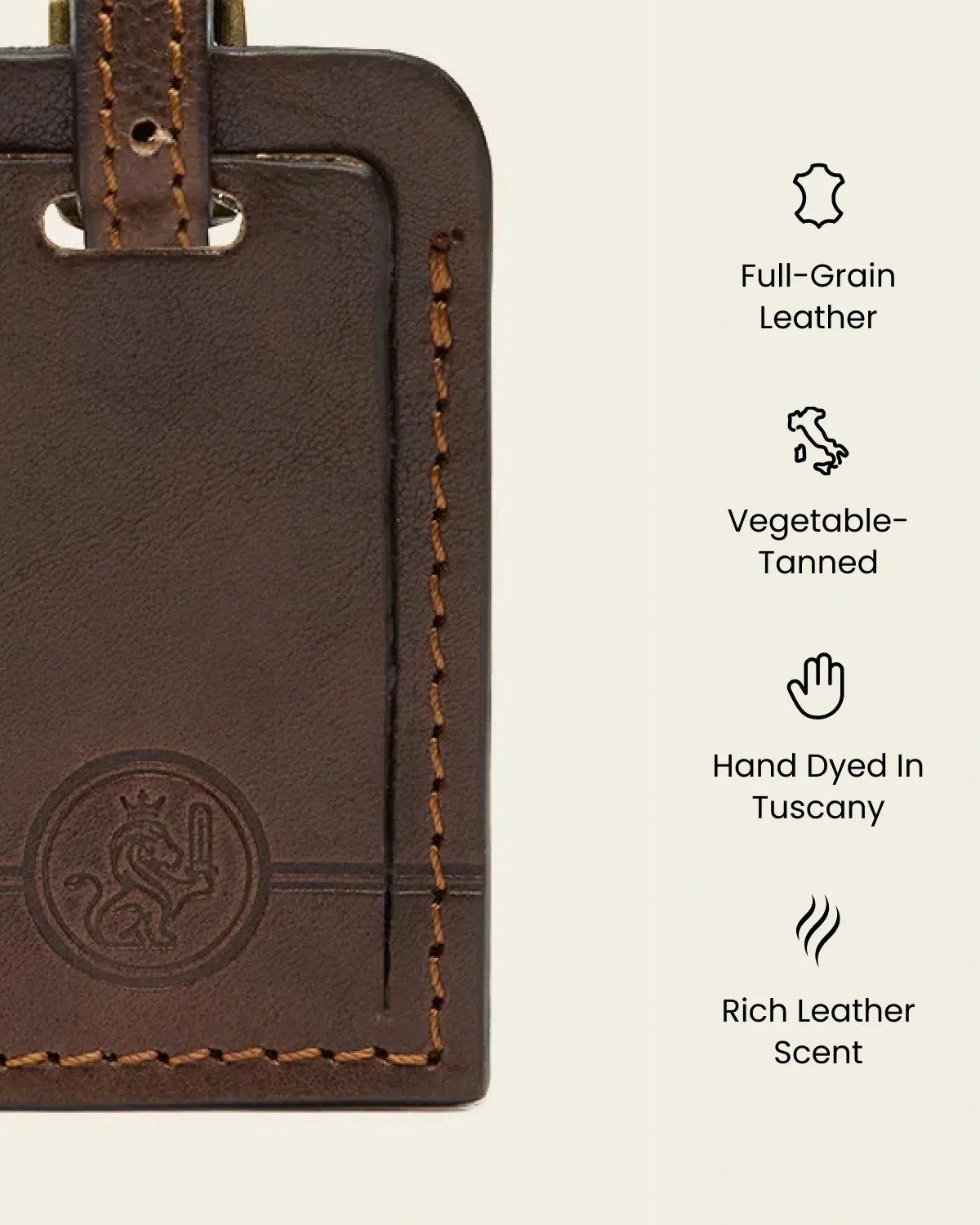 Tag Moro - Leather Travel Tag - Image 9