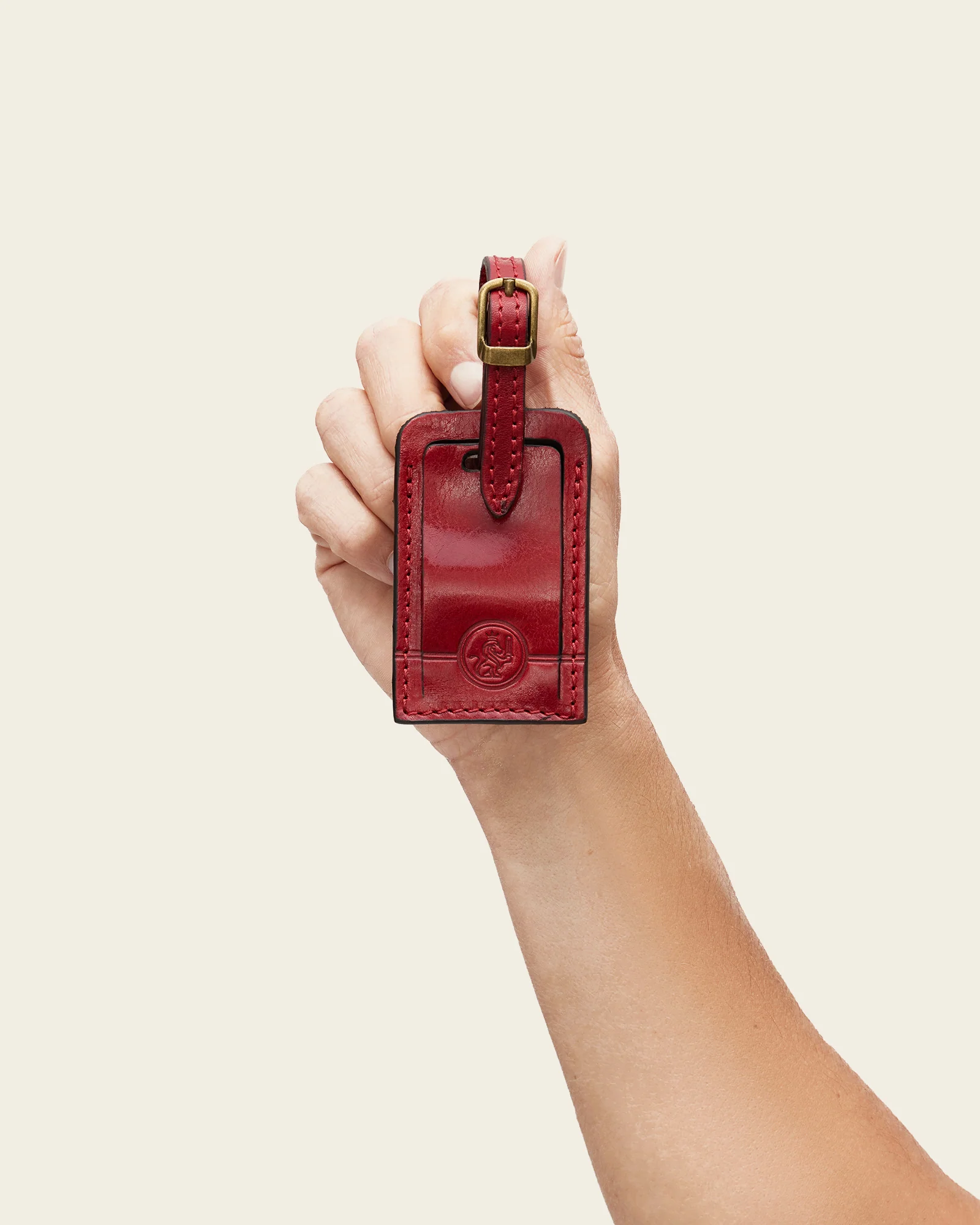 Tag Rosso - Leather Travel Tag - Image 7
