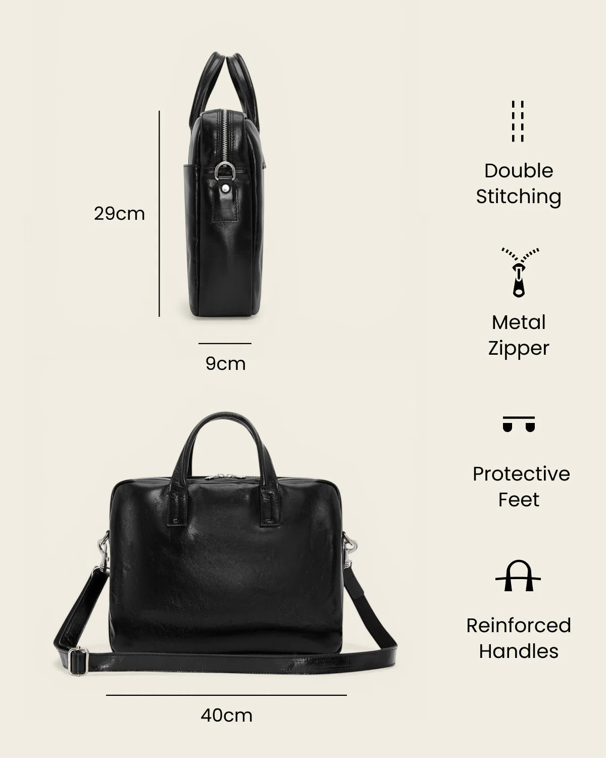 Tokyo Jet - 16" Laptop Briefcase - Image 7
