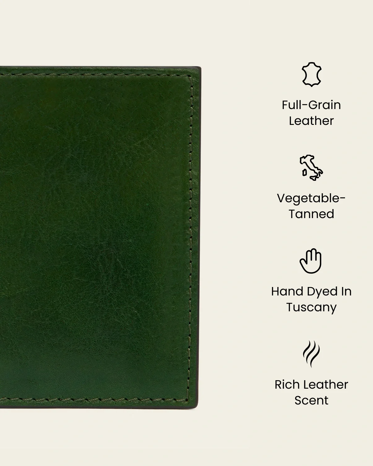 Vertical Forest - Leather Card Holder - Image 8